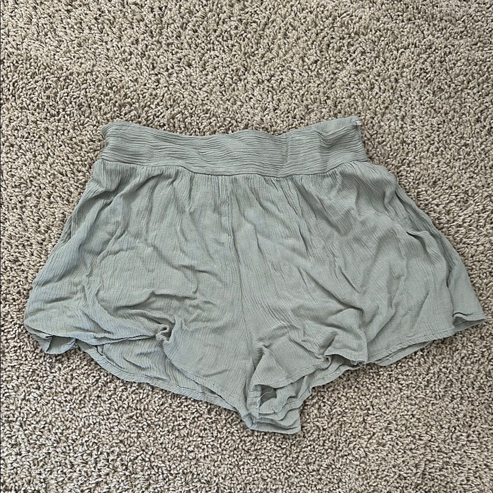 Women's Light Gray-ish Green Shorts